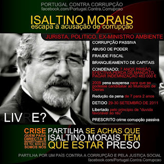 Isaltino Morais corrupto paulo 