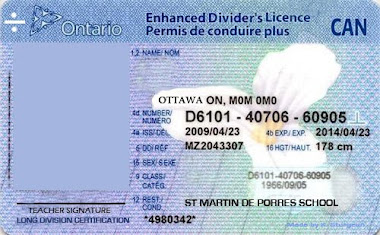 Ontario Divider's Licence