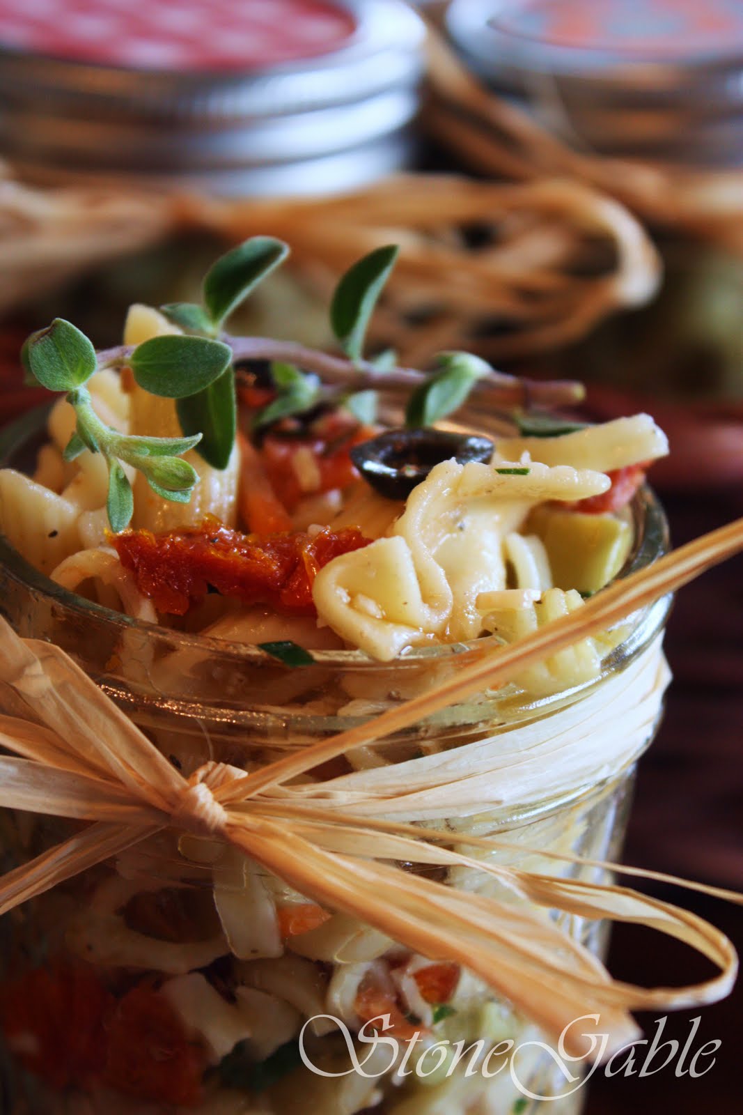 STONEGABLE PASTA SALAD IN A JAR StoneGable