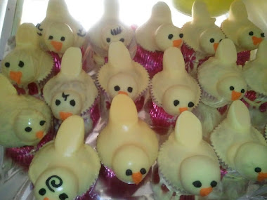 My 2nd time with baby chick cupcakes