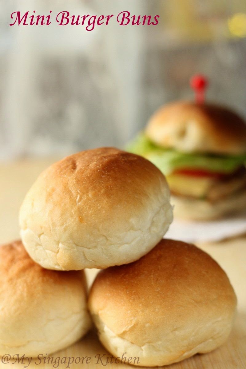 Mini Burger Buns My Singapore Kitchen