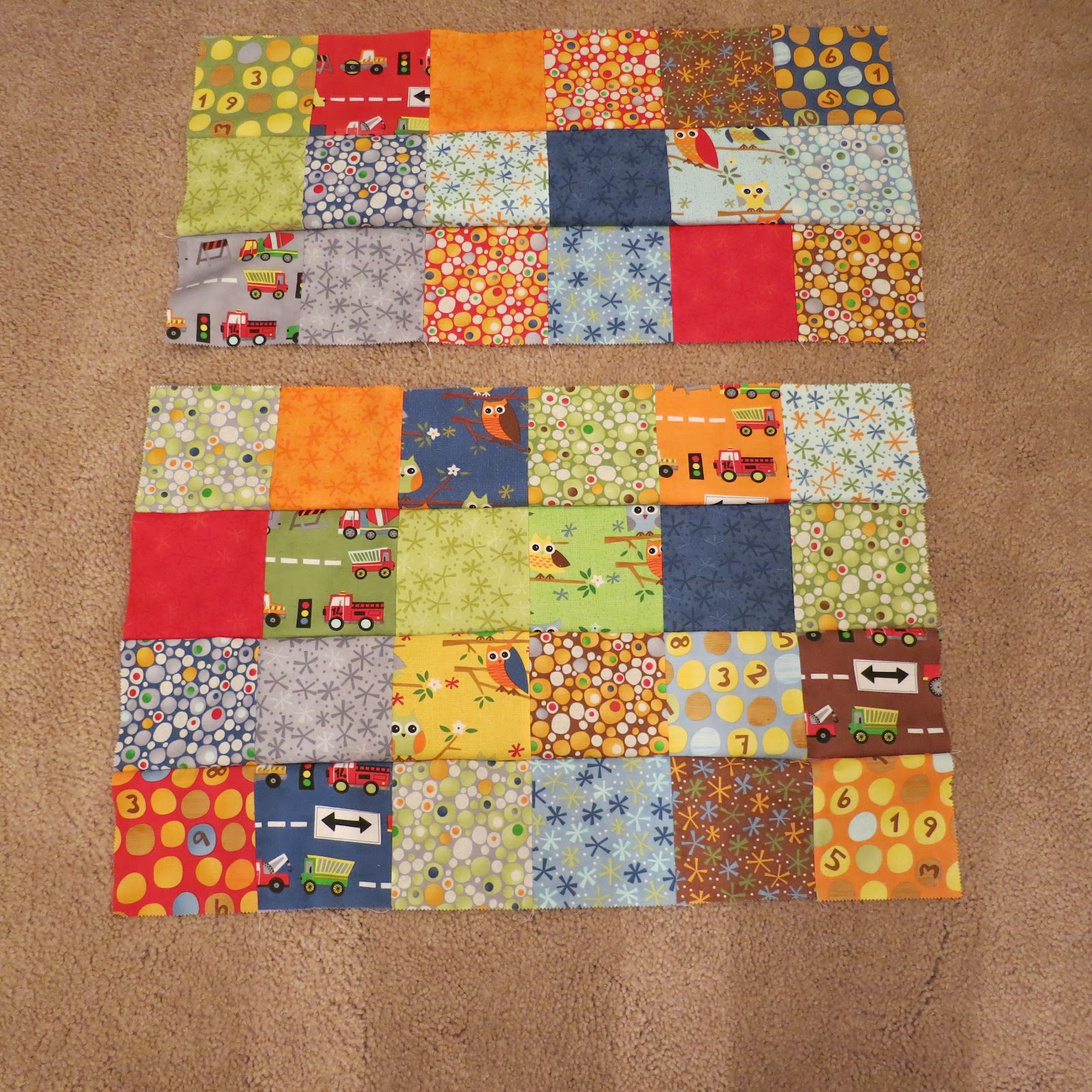 Charm Pack Baby Quilt Tutorial Guess Whoooo Loves You? The Cottage Mama