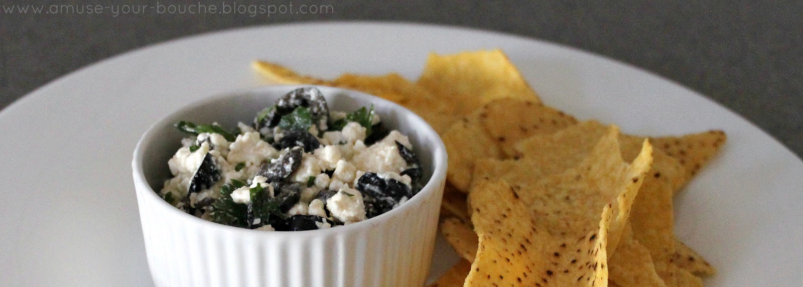 Feta and black olive dip Amuse Your Bouche