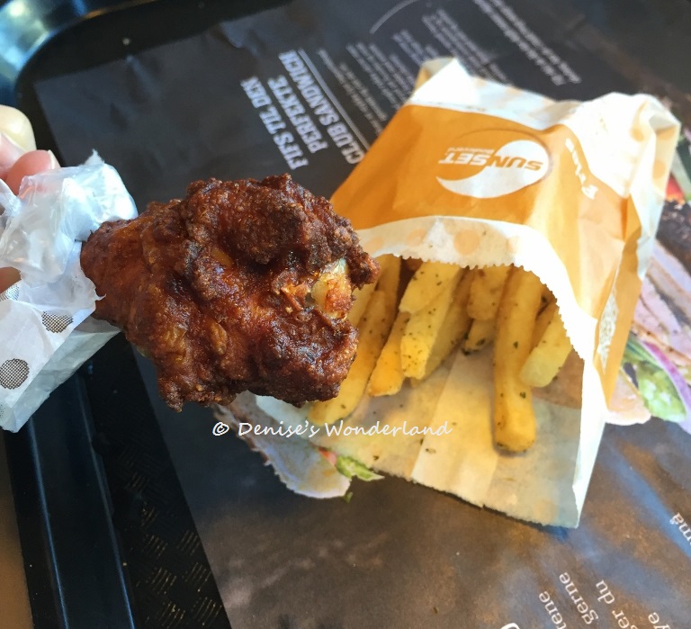 Sunset Boulevard fried chicken wings Sunset Boulevard, Danish fast food chain