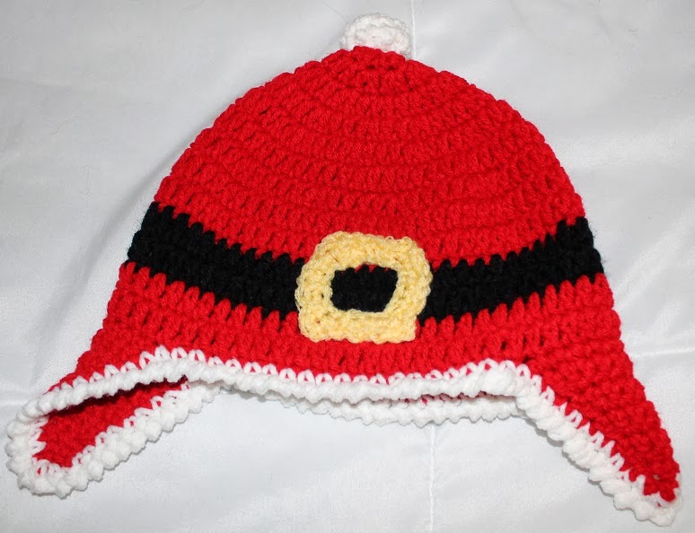 silvermari & the stick Christmas Crochet Festive Toddler Hats