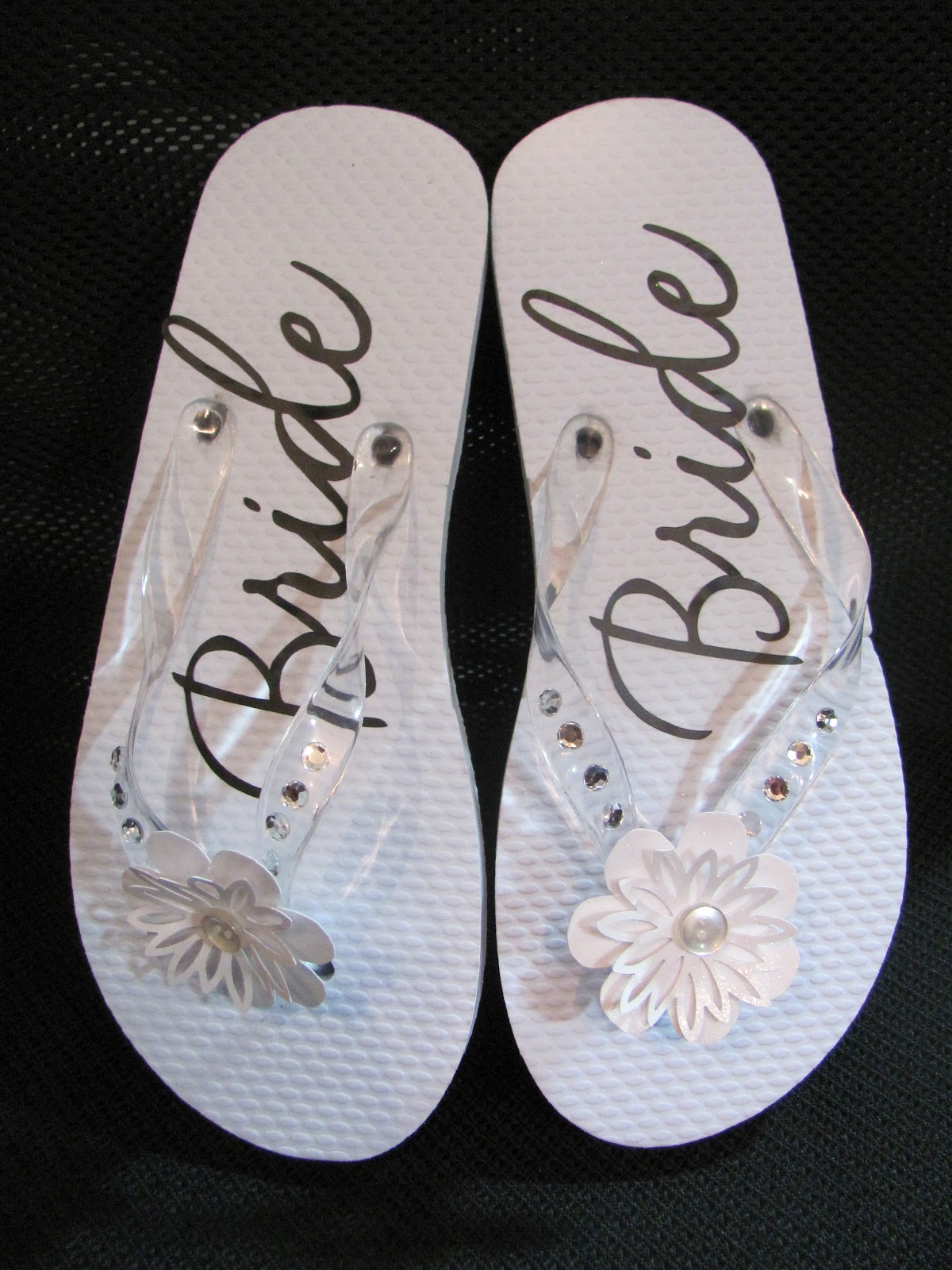 wedding favor flip flops