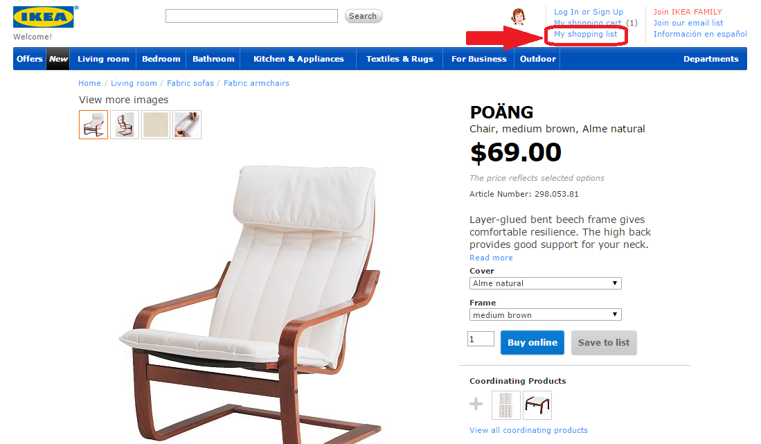 IKEA delivered to Boise Ordering Instructions