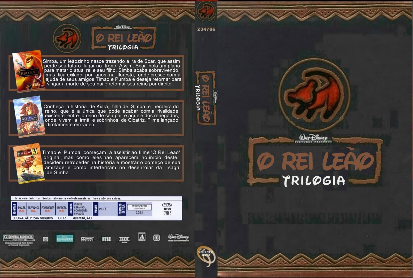 Baixar Trilogia O Rei Leão