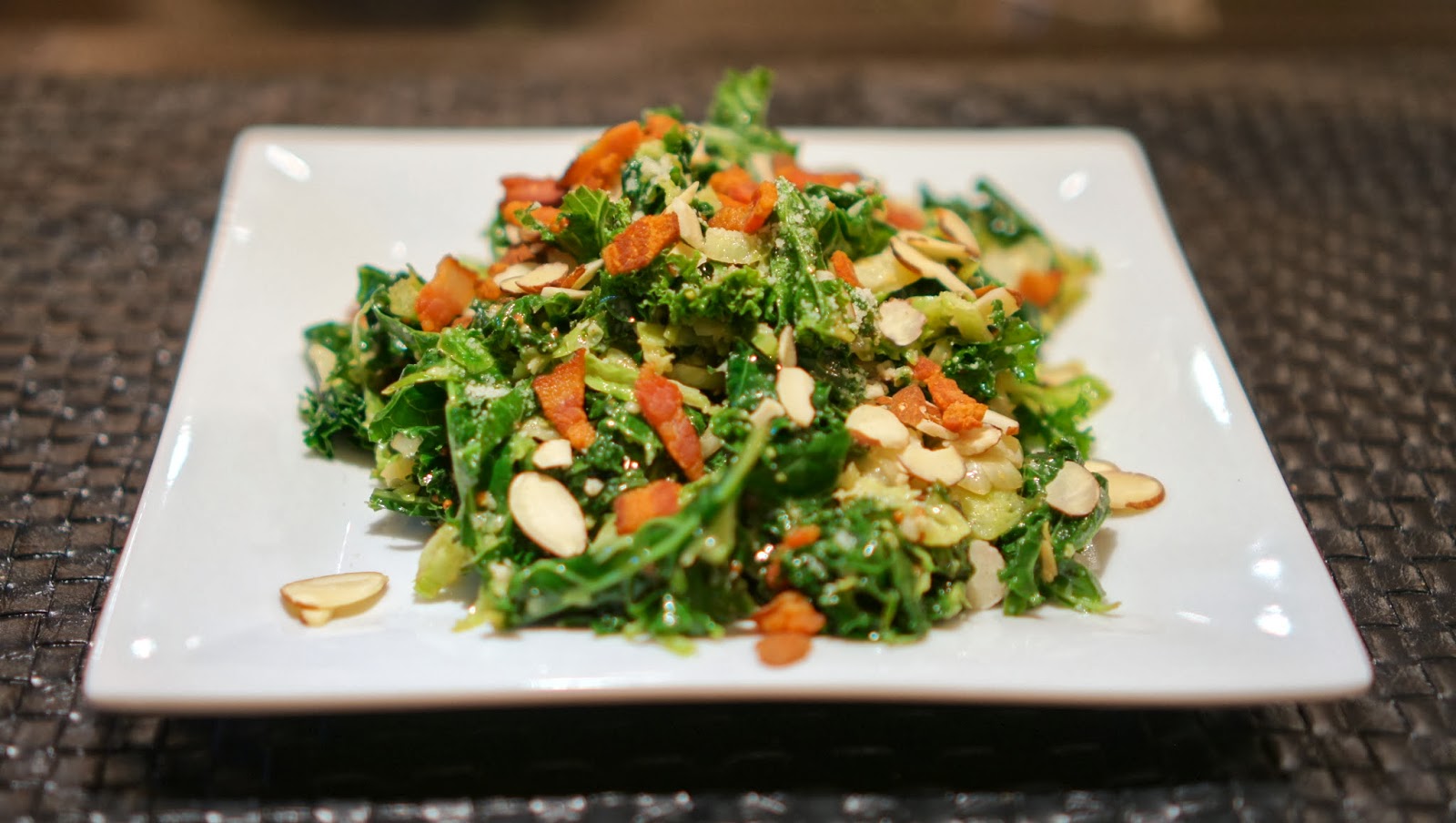 Food. Fashion. Home. Warm Kale and Brussels Sprout Salad