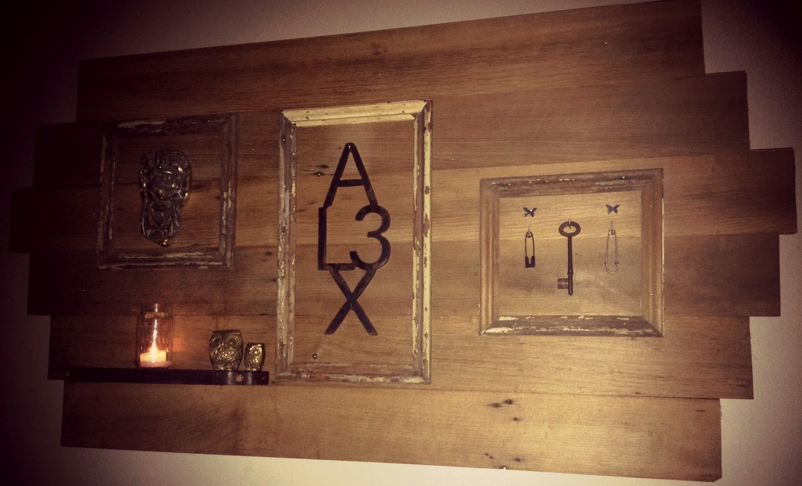 Home {Made} Rustic wall hanging