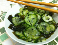 Conserva de Pepino com Wakame Conserva de Pepino com Wakame (vegana)