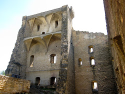 Les vestignes du château de Châteauneuf-du-Pape