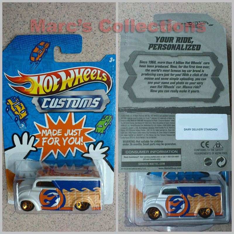 hot wheels customs made just for you