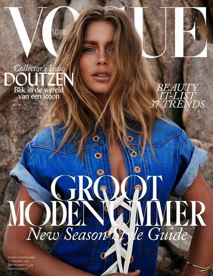 Nicola Loves. . . Coverin' It Doutzen Kroes on Vogue Netherlands