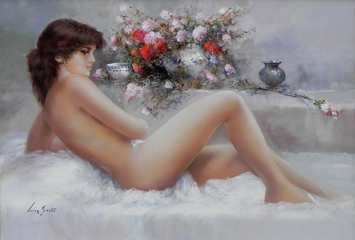 Lucia Sarto 1950 | Italian Romantic Impressionist painter