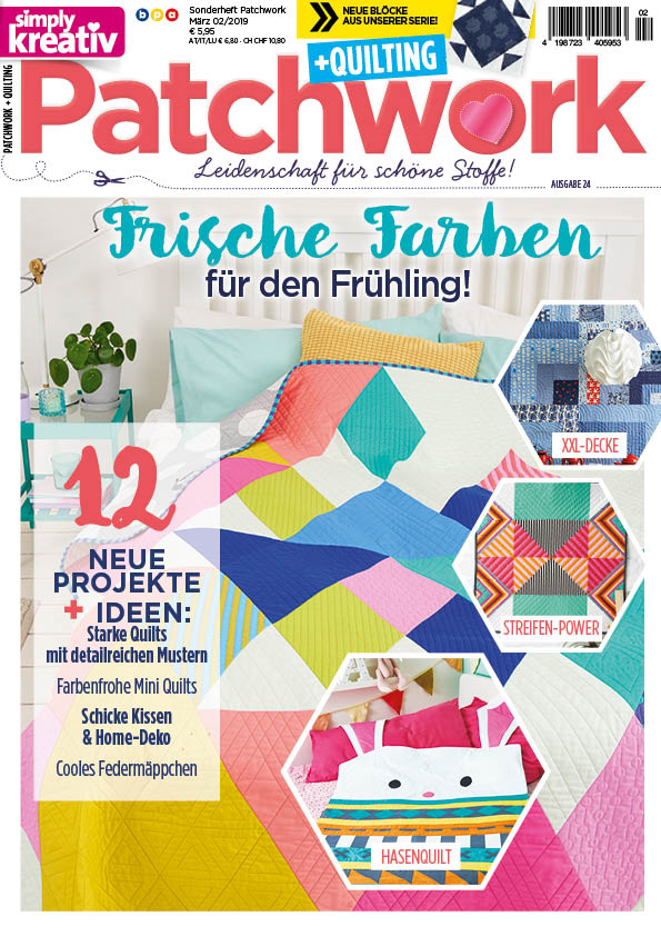 Featured in Current Simply Kreativ (German) Magzine 2/19