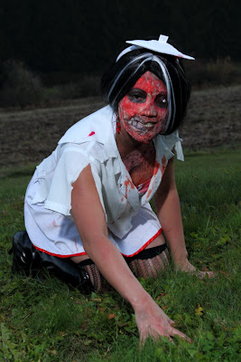 Colorful zombie! Hohenfels Volks zombie in color