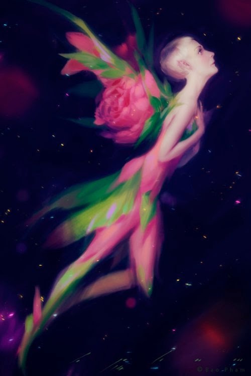 As pinturas digitais com belas mulheres em fantasia e surrealismo de Bao Pham Bao Pham thienbao deviantart pinturas digitais fantasia surreal mulheres