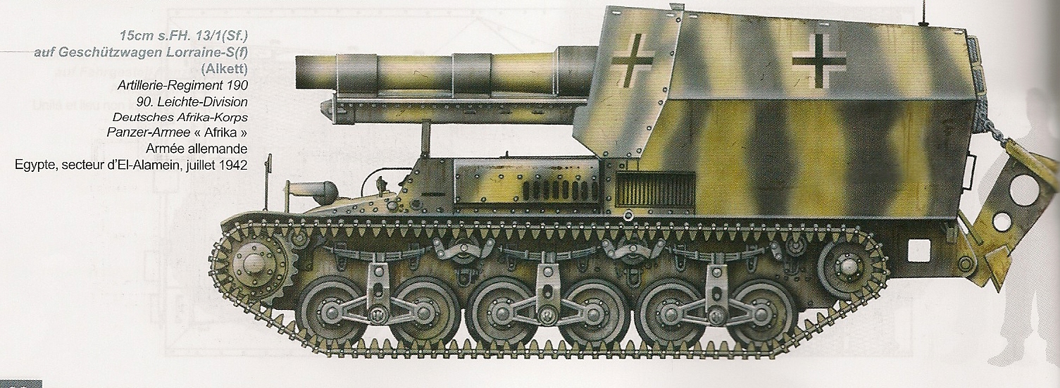 Artilleria autopropulsada Alemana de la segunda guerra mundi