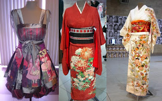 Vestidos Japoneses fotos e imagens de Vestidos Japoneses