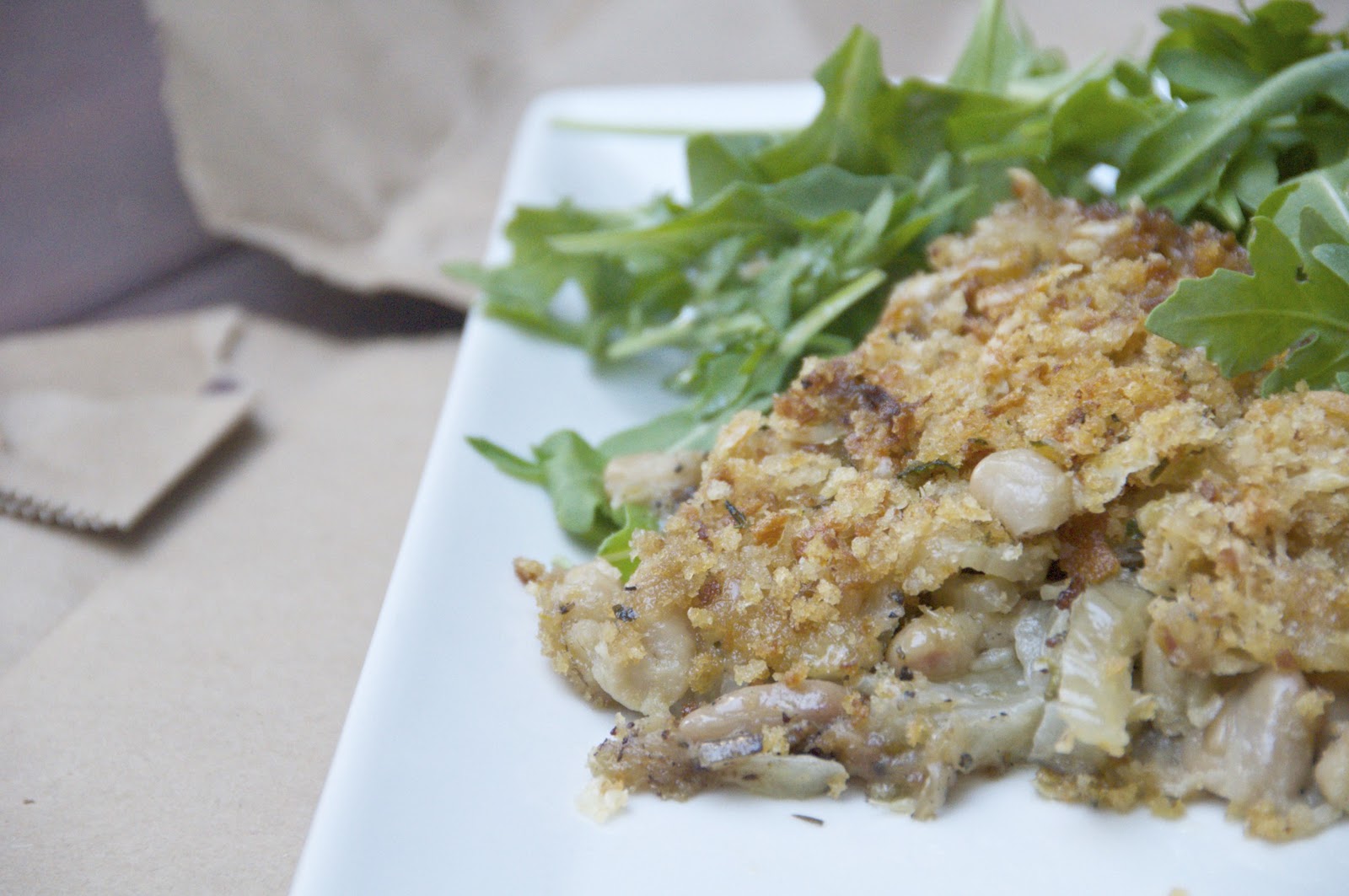 see you in the morning fennel white bean gratin with parmesan and lemon