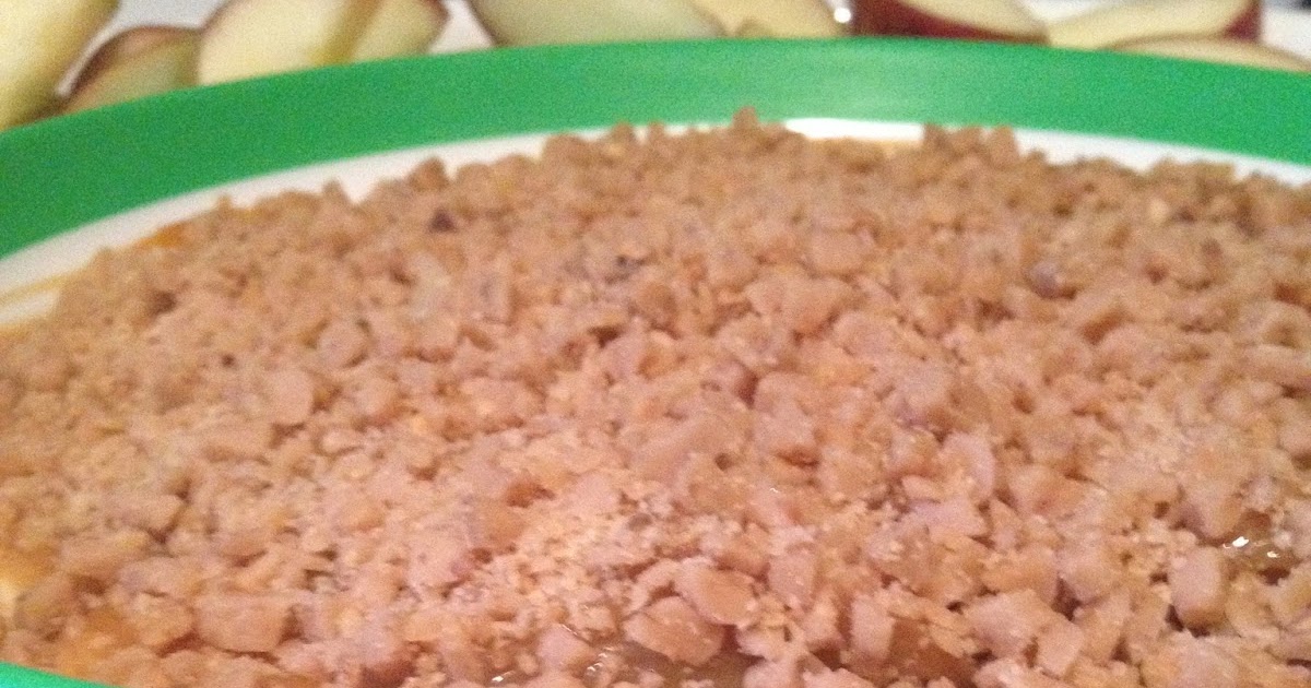 love.life.laughter. happily ever after... heath bar cream cheese apple dip