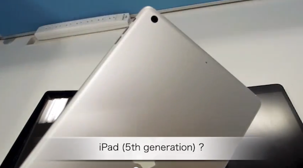 The First Video Of Alleged iPad 5 And Low-Cost "iPhone 5C" Surface