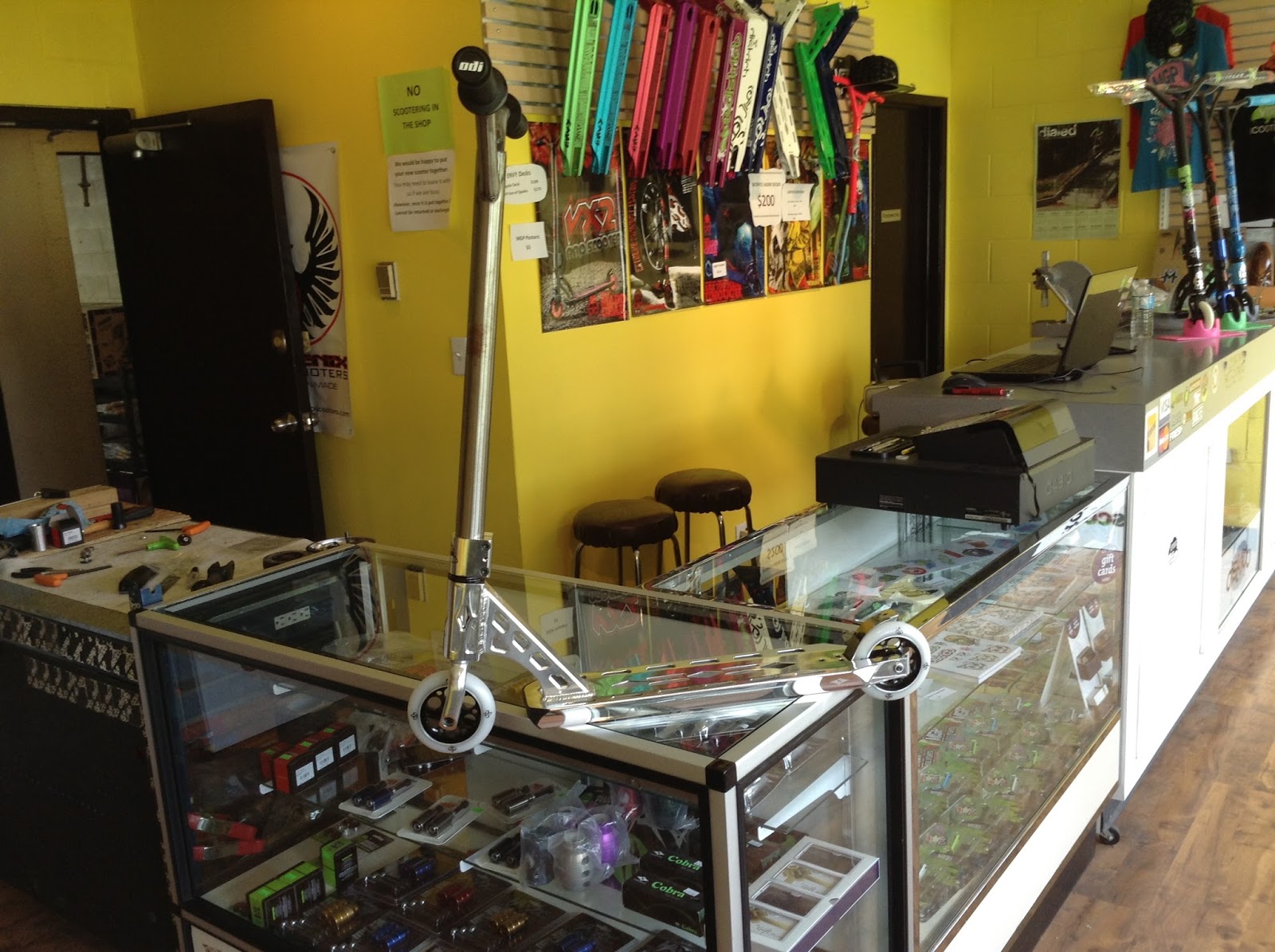 Vermin Scooter Shop CUSTOM RAW SCOOTER