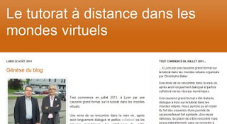 copie d'écran du blog