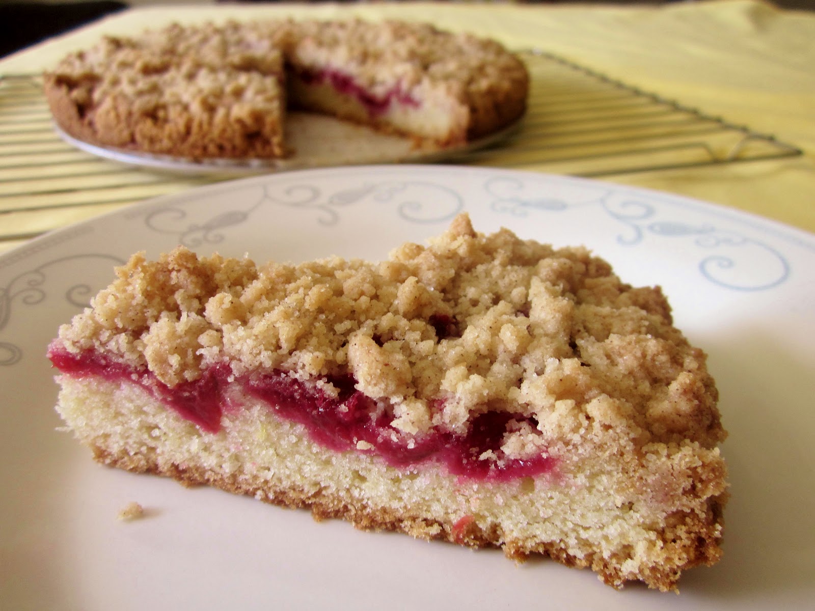 Dimples & Delights Spiced Plum Cake