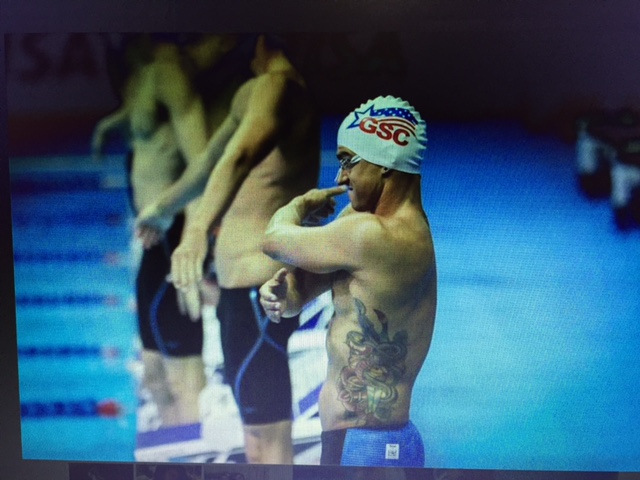 Coach Frank at the 2016 Olympic Trials