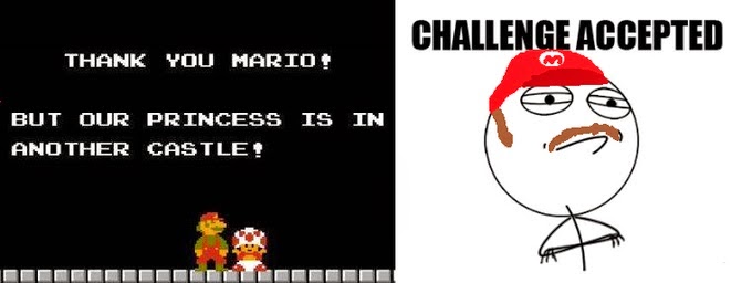 Challenge Accepted Super Mario Bros Challenge Accepted Super Mario Bros