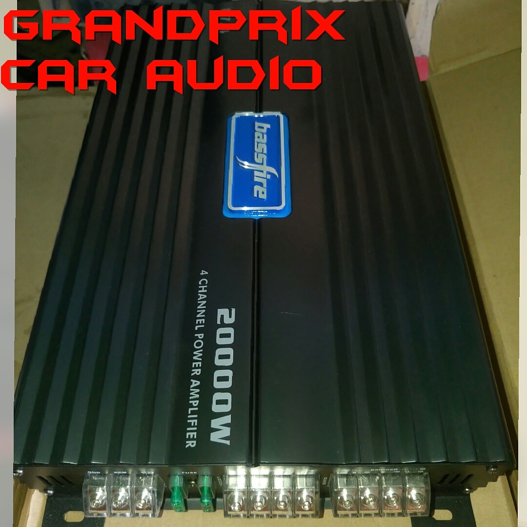 Power amplifier 4 channel 20.000 watts bassfire 87.4