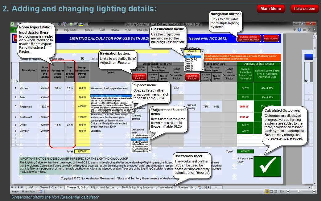 Lighting Design Calculations by Using Excel Spreadsheets Part Two