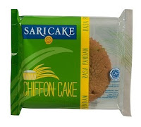 Sari Roti SR Chiffon Cake Pandan