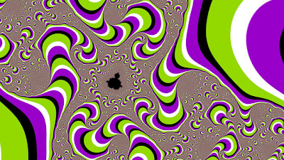 Non-Animated Waving Picture Illusion