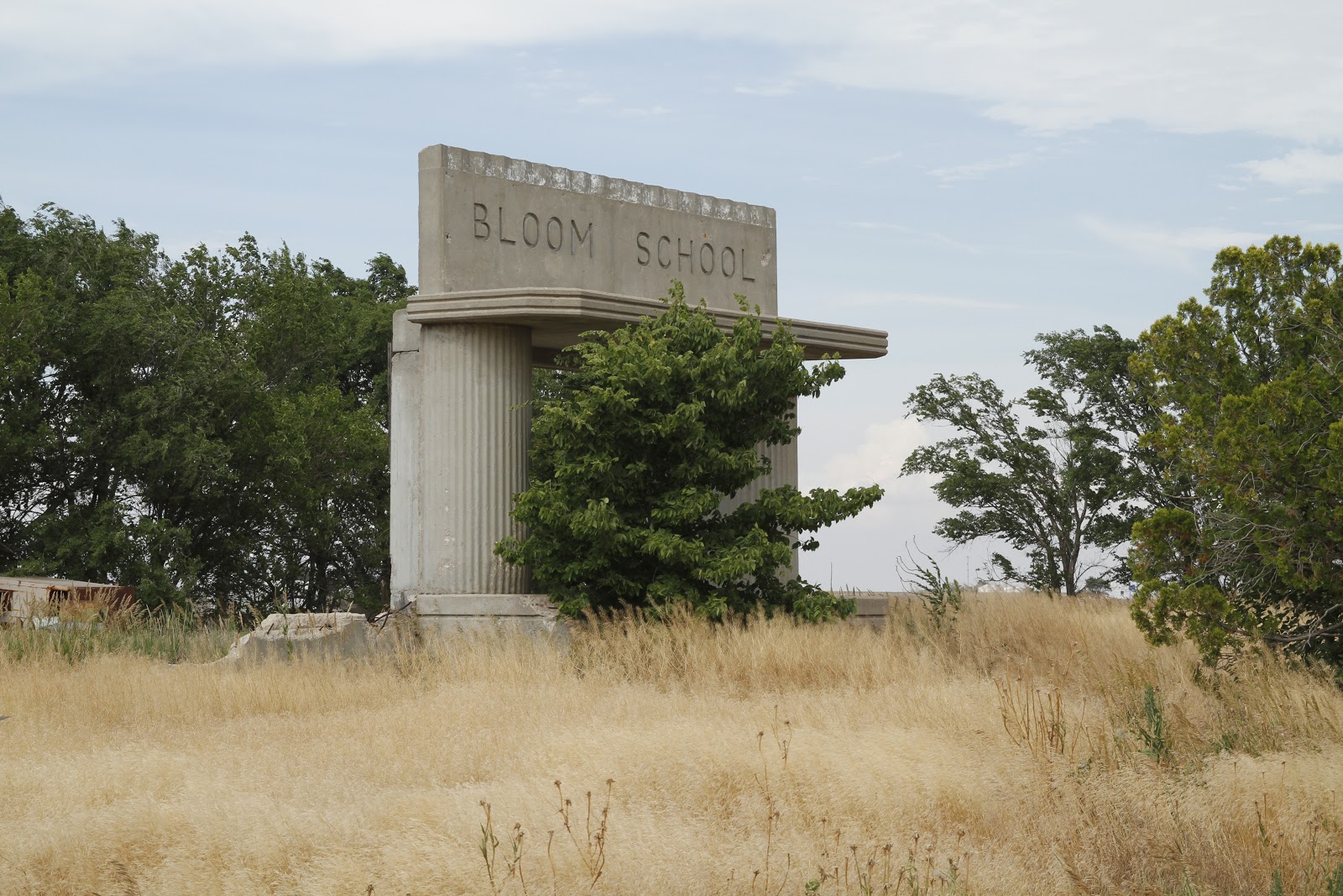 Dead towns of Kansas Bloom, Kansas A Ford County town that bloomed