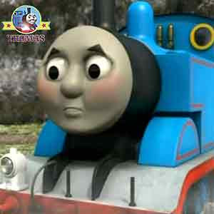 Dowager Hatt waiting for her Xmas big December special delivery said diesel Thomas the train engine