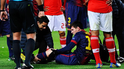 Lionel Messi Injury