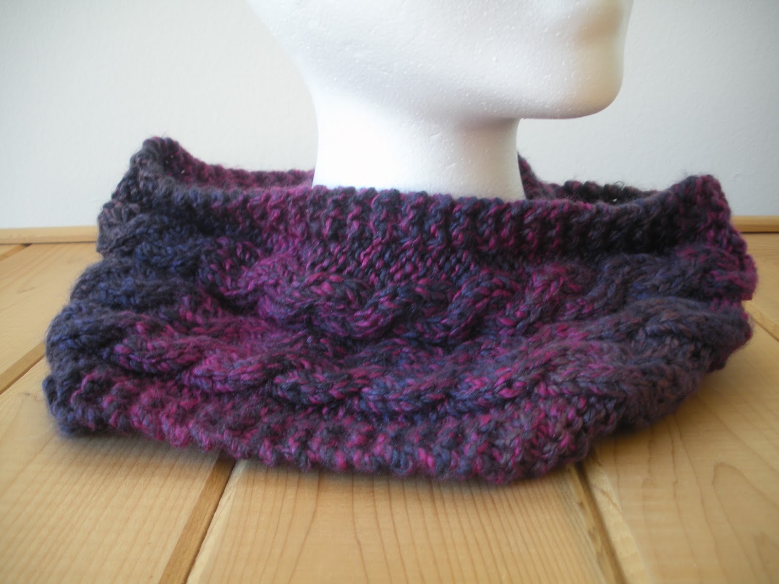 Yarn In, Yarn Out Free Pattern Able Cable Cowl