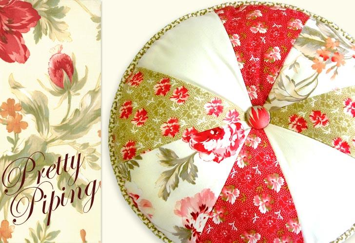 It's Only Natural I have been thinking about round pillows