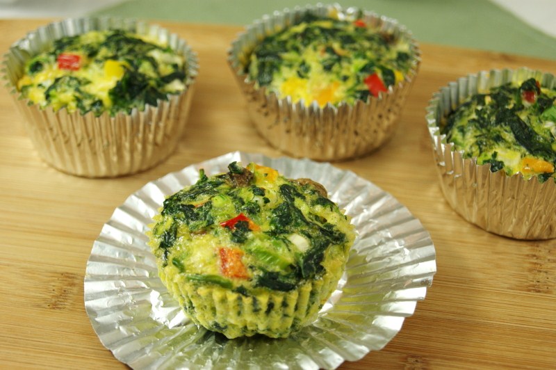 Individual Veggie Quiche Cups ToGo The Kitchen is My Playground