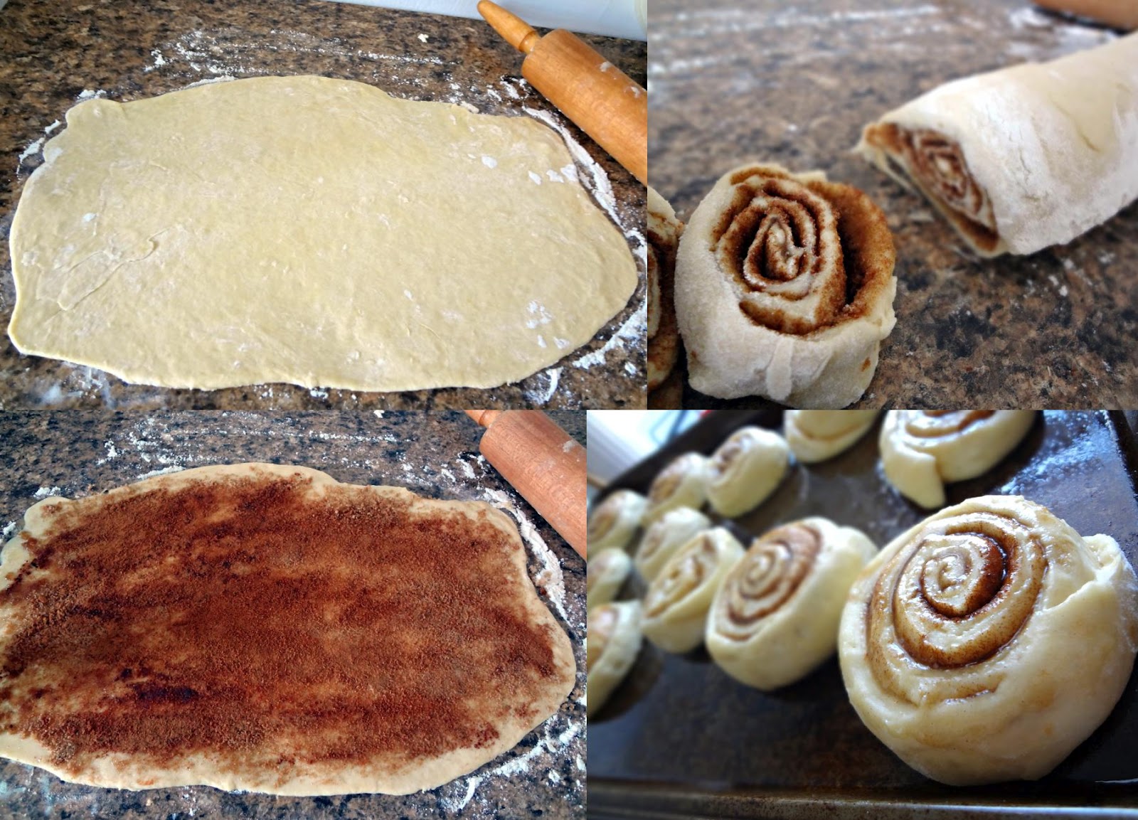 The Cooking Actress Sour Cream Cinnamon Rolls