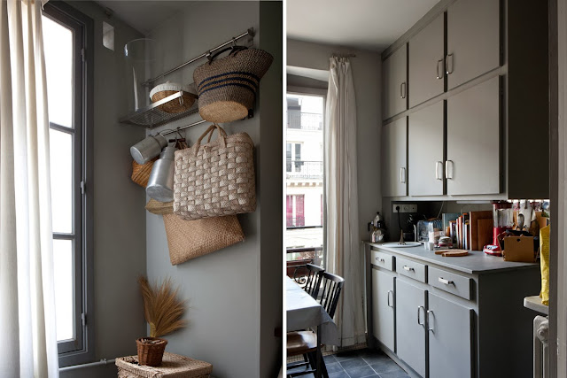 Chez Brigitte et Ivan Chez Brigitte et Ivan, Photo Paul Reaside, via Le Petit Florilège décoration intérieure à Bordeaux