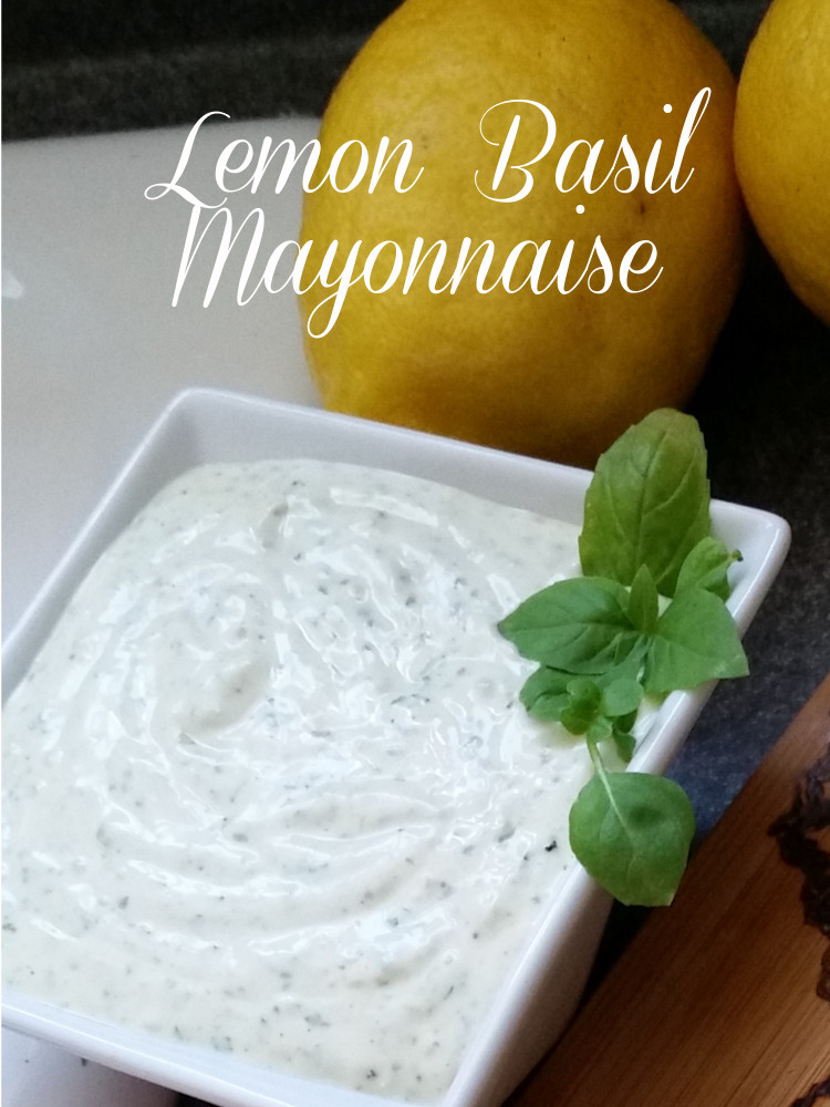 The Nutmeg Collective Lemon Basil Mayonnaise.