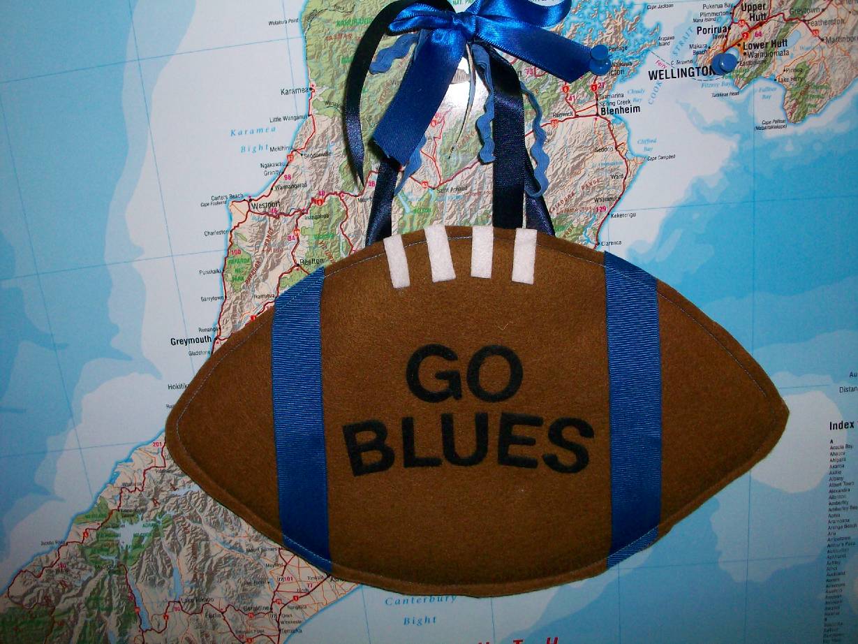 365 DAYS OF PINTEREST CREATIONS day 259 rugby decor