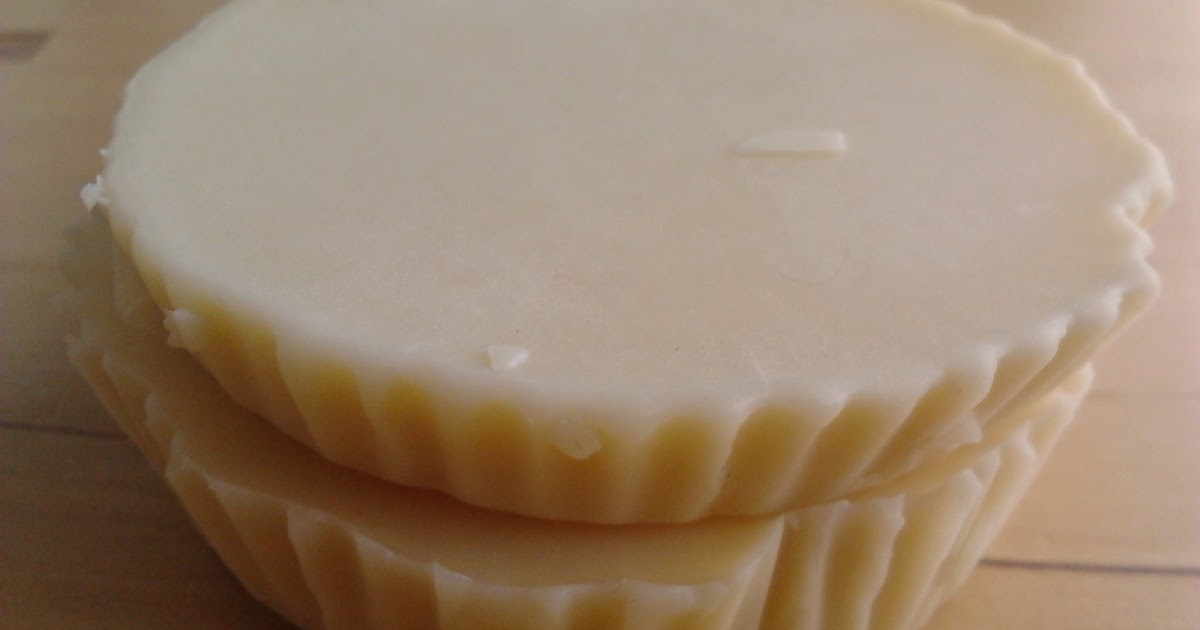 Plain and Pure Cosmetics Solid body lotion bar recipe (without beeswax)