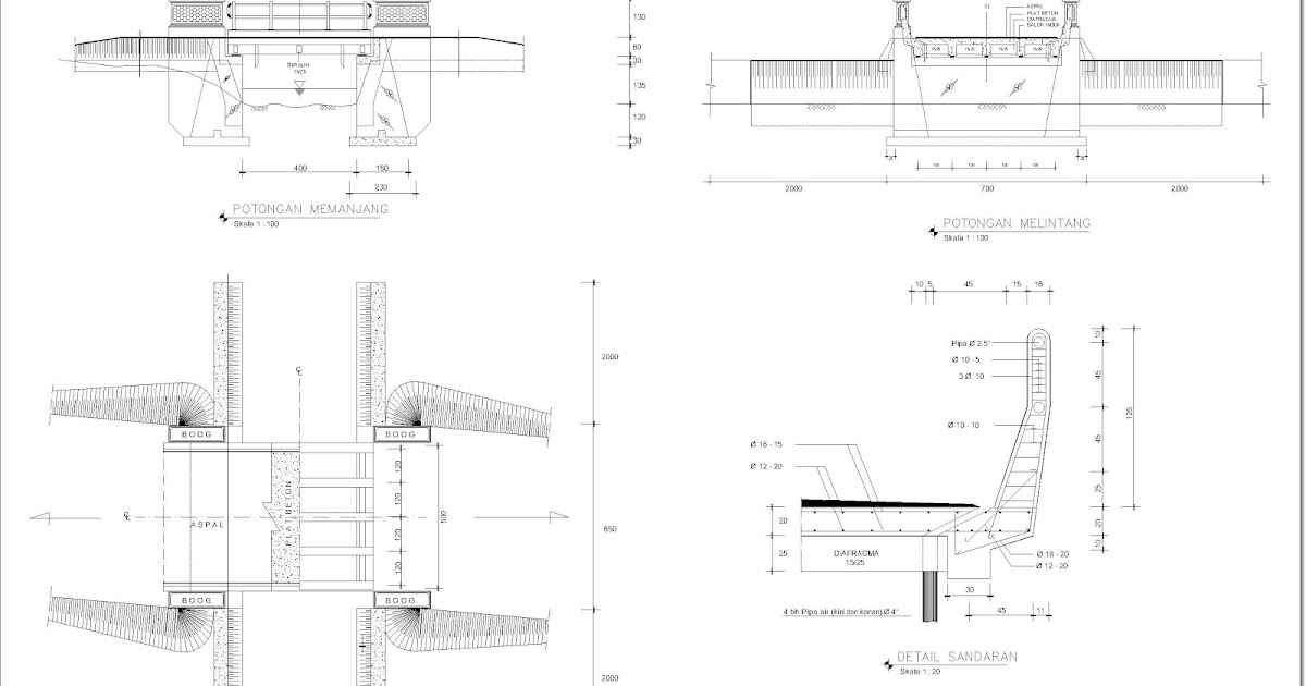 Gambar Jembatan Bentang 5 Meter - Home Design and Ideas