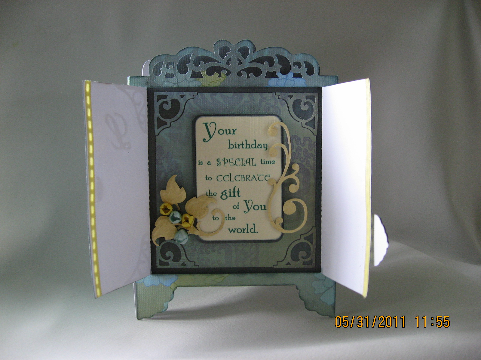 Ligaya's Creativity Zone Armoire Card