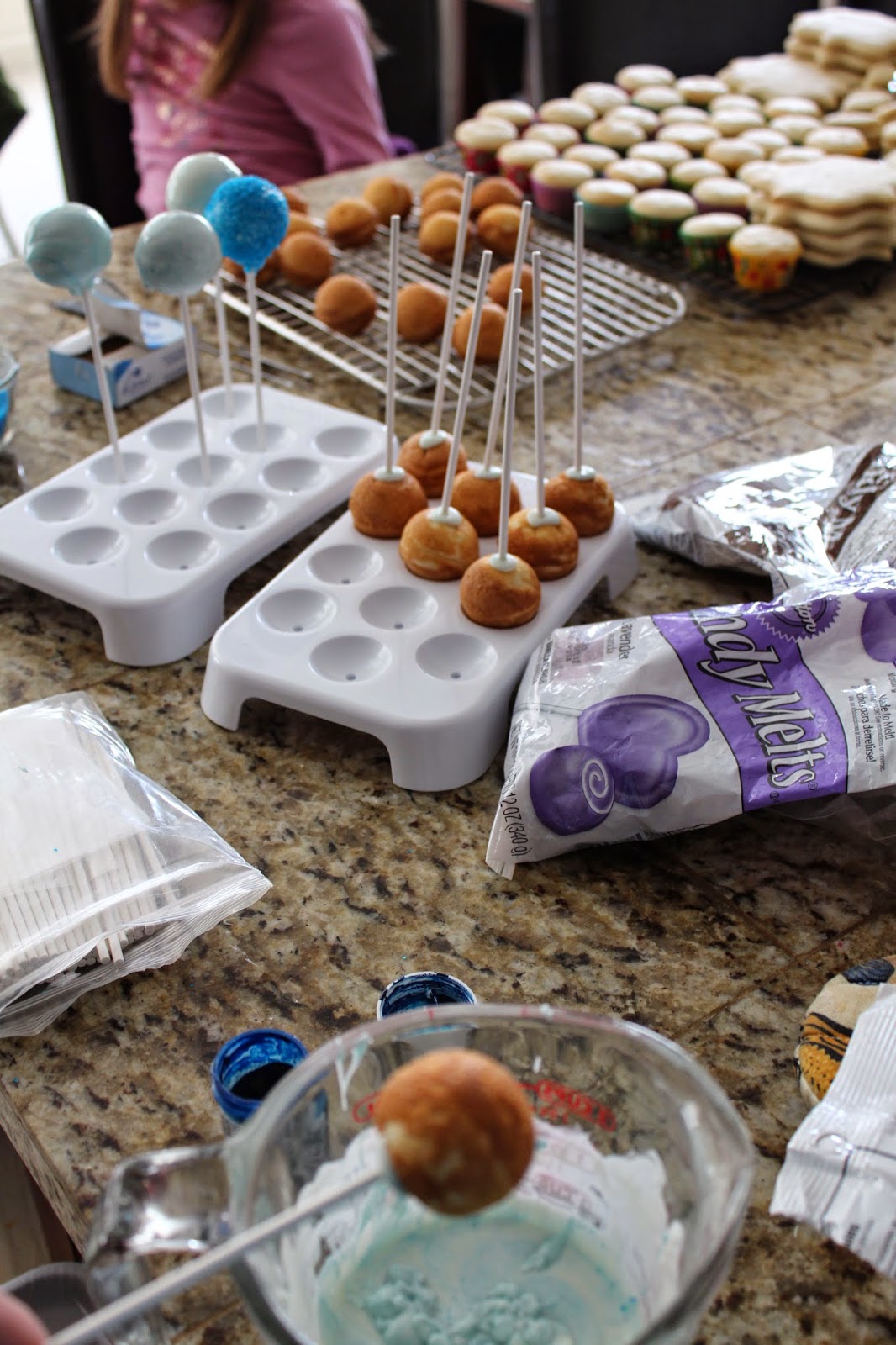 Worth Pinning Pirate Fairy Blue Pixie Dust Cake Pops